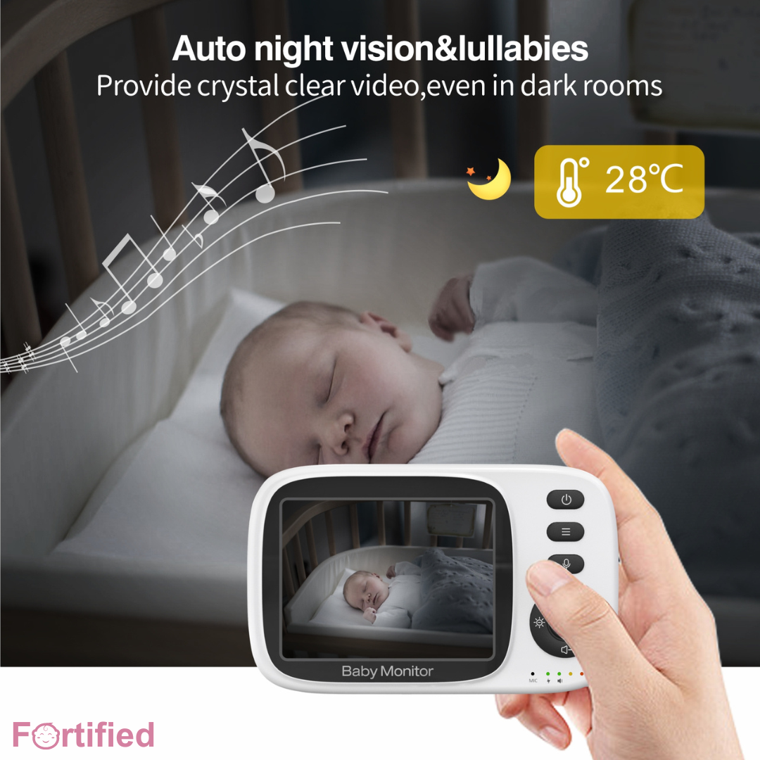 Fortified F7 Smart Baby Monitor Camera Night Vision 6