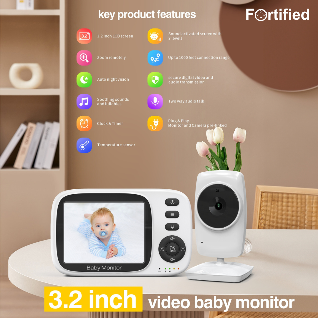 Fortified F7 Smart Baby Monitor Camera Product Features