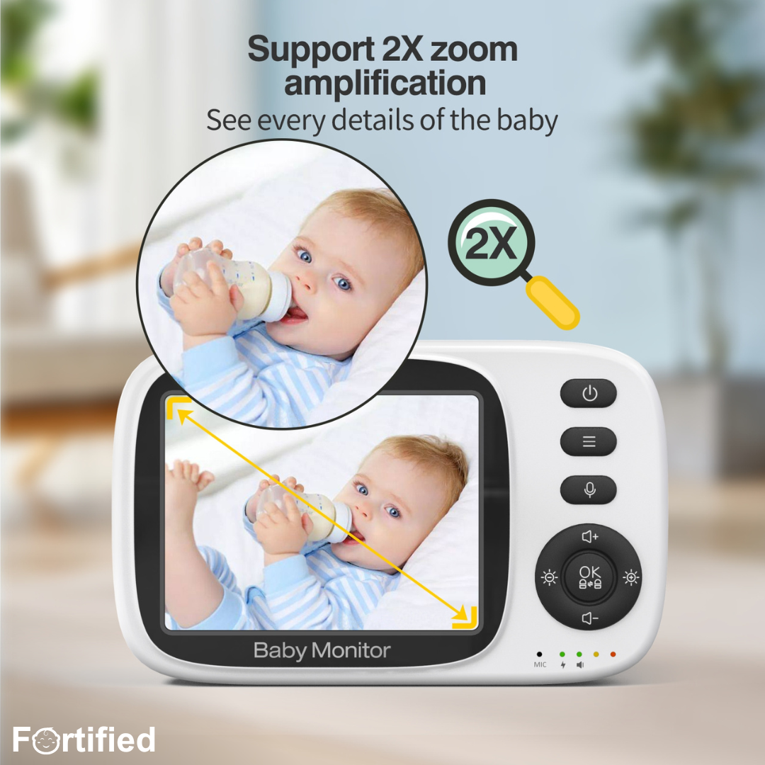 Fortified F7 Smart Baby Monitor Camera Zoom 7