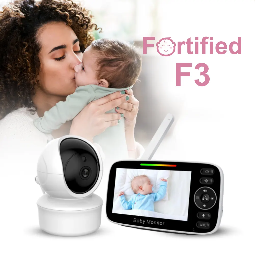 Mother & baby with Baby monitor Camera