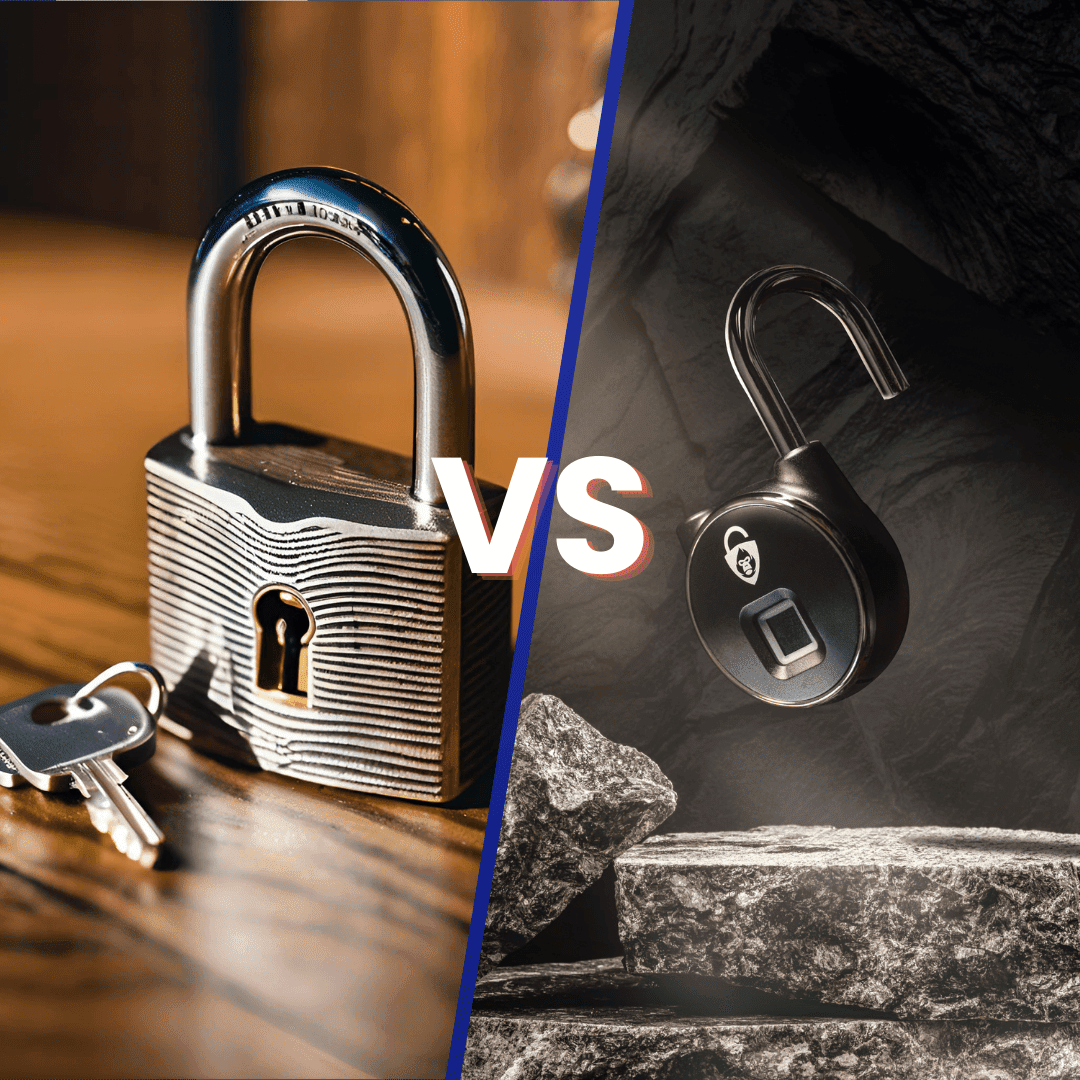 Traditional Padlock vs Keyless Padlock